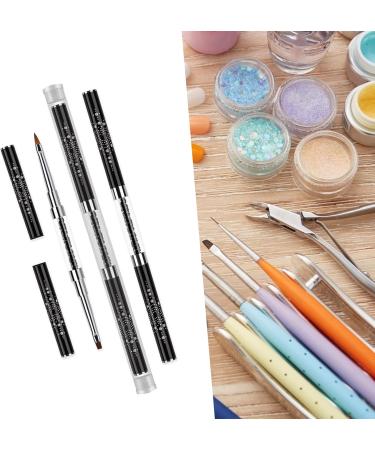 Sanwood Nail Pencil & Nail Art Brush - Double Head Strass Pen Holder for Cosmetics & DIY Nail Art - Buy Online on SooperMarket.com