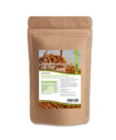Mynatura giant corn corn corners roasted with chili i cereals i corn i salzig i snack i vegan i nibble i nibble i bag (2x 1000g) spice 2x 1000g