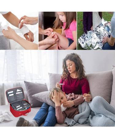 Zimohe 2PCs Waterproof Medication Bags - Large Capacity Medicine Storage for Home Auto Office Camping & Hunting - Buy Online on SooperMarket.com