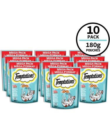 TEMPTATIONS Adult Cat Treats Tempting Tuna Flavour 180g (10 Pack) 180 g (Pack of 10) Tuna - Buy Online on SooperMarket.com