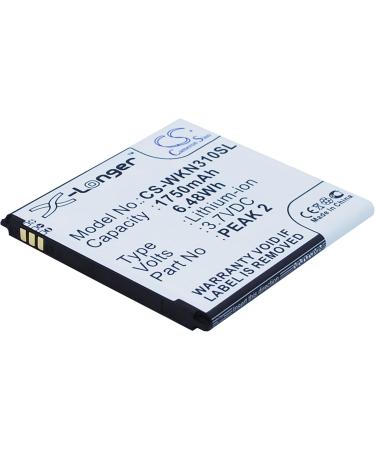 PRUVA 1750mAh Battery for Wiko Cink Peax & Peax 2 - Compatible Replacement - Buy Online on SooperMarket.com