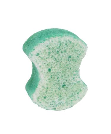 Spongeables Pedi-Scrub Foot Buffer The Soap is in The Sponge Contains Peppermint and Tea Tree Oil Foot Exfoliating Sponge 20+ Washes Mint Scent 2oz Sponge 1 Count Green (S157a6-aMZ)