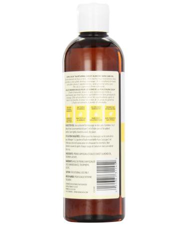 Buy AURA CACIA Sweet Almond Skin Oil 16 OZ - Nourishing Moisturizer for Healthy Skin | International Shipping Available - Buy Online on SooperMarket.com