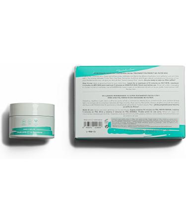 COCUNAT | Wondermask | Cleansing Face Mask | Detoxifies Exfoliates and Closes and Refines Pores | Clay Mask | Combination and Oily Skin | Mattifies | Eliminates Impurities | Blemishes | Acne | 50 ml - Buy Online on SooperMarket.com