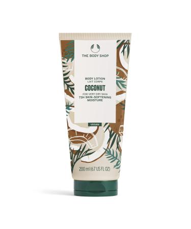 The Body Shop Coconut Nourishing Body Milk   Lightweight Body Moisturizer   For Very Dry Skin   Vegan   8.4 oz