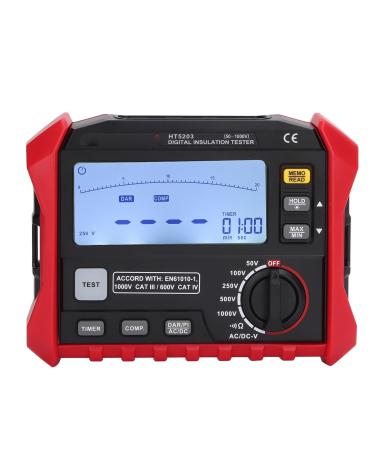 Boost Your Efficiency with The HT5203 Insulation Resistance Tester Multimeter - Sophisticated Tool for Megger Megohmmeter Perfect for Complete Insulation Analysis and Measurements