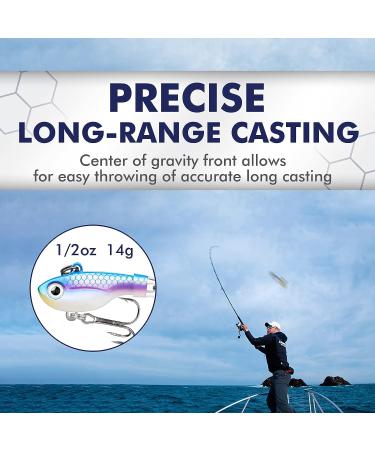 TRUSCEND Fishing Spoon with Triple Strengthened Hook and Copper Blade for Bass Trout Crappie - 0.5oz - Buy Online on SooperMarket.com