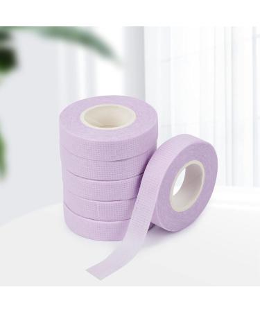 Buy 6 Rolls Eyelashes Tape - Breathable Adhesive Fabric for Eyelash Extensions | Purple Under Eye Individual Lash Tool - International Shipping Available - Buy Online on SooperMarket.com