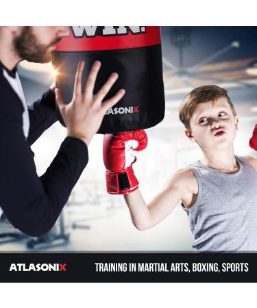 Hanging Kids Punching Bag 2 Ft - Professional Style Youth Punch Bag for Martial Arts, Boxing, Karate - Ages 5-15 | Unfilled - Buy Online on SooperMarket.com