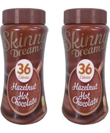 Bundle With Skinny Hot Chocolate Hazelnut Instant Powder Drink Low Calories Breakfast Winter Beverage 200g - Pack of 2 with Oerich Inspirational card - Buy Online on SooperMarket.com