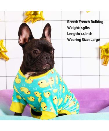 KYEESE Dog Pajama Yellow Duck Onesie - XX-Large Soft Stretchable Pet Pajamas - Buy Online on SooperMarket.com