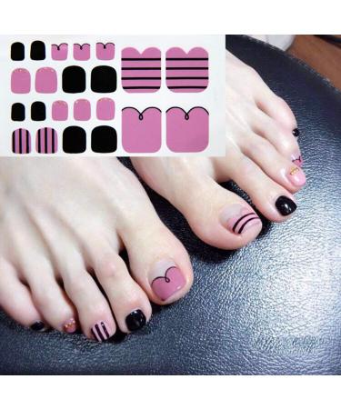 Buy 14pcs Waterproof Nail Polish Strips - Stunning Nail Art Decals & Sequins for Manicure Tips | International Shipping - Buy Online on SooperMarket.com