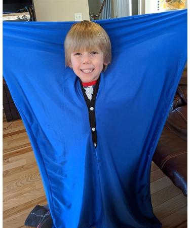 ZYUBOESO Sensory Body Sock XL Red - Stress Relief for Kids with Autism, Anxiety, ADHD - Buy Online on SooperMarket.com