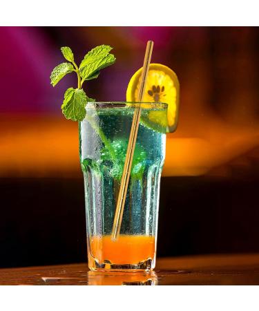 AIDIRui Gold Foil Paper Straws Biodegradable Disposable Party Drinking Straws Pack of 100 Holiday Celebrations - Buy Online on SooperMarket.com
