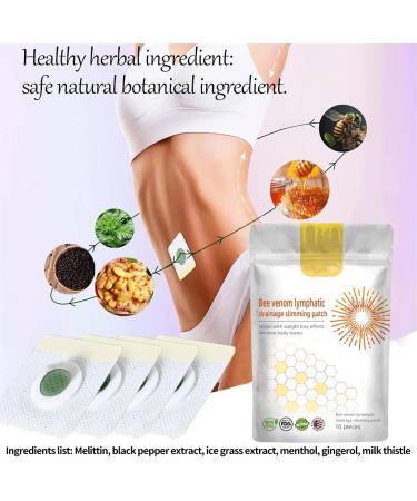 1/2/3/5Pack Bostore Bee Venom Lymphatic Drainage Slimming Patch Bostore Bee Venom Slimming Patches Bostore Bee Venom Lymphatic Patches Bee Venom Lymphatic Drainage & Slimming Patches (5Pack) - Buy Online on SooperMarket.com