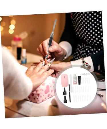 PLAFOPE 1 Set Pieces Manicure Tools Set Nail Dryer Lamp Professional Nail Manicure Mini Nail Kit Poly Extension Kit Nail Art Kit Nail Tools Back Filler for Acrylic Nail Decor Kit Plastic - Buy Online on SooperMarket.com