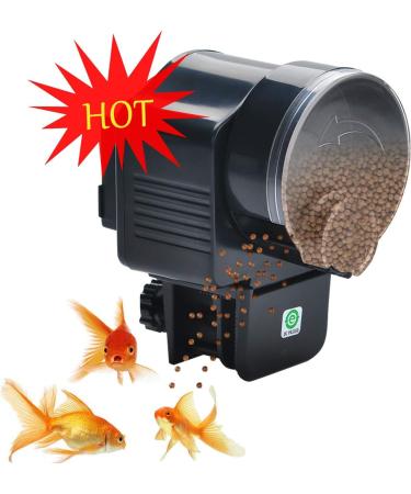 Podazz Aquarium Fish Feeder Vacation Aquarium Automatic Fish Food Dispenser Tank Feeder Timer Auto Feeders for Holiday Vacation Fish Dispenser (AF-2003D) AF-2003D Black - Buy Online on SooperMarket.com