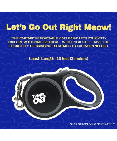 Reflective Travel Cat Harness and Leash Set - Lightweight & Breathable - Snug Fit for True Adventurers - Strong Snap Clip - Large Grey - Buy Online on SooperMarket.com