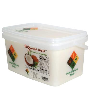 7 lbs Food Grade Coconut Oil in Microwavable & Resealable PP Container - Buy Online on SooperMarket.com