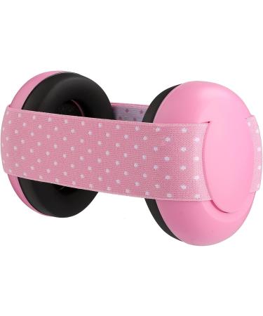 OhMill Baby Ear Defenders Noise Cancelling Elastic Ear Muffs for Babies And Toddlers Children Newborn Infant Hearing Protection Ear Protectors Headphone Pink - Buy Online on SooperMarket.com