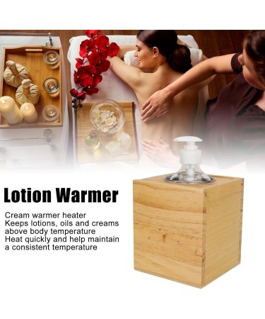 Fast Heating Massage Oil Warmer - Aluminum Alloy Lotion Warmer with Temperature Control (EU Connector) for Optimal Relaxation - Buy Online on SooperMarket.com