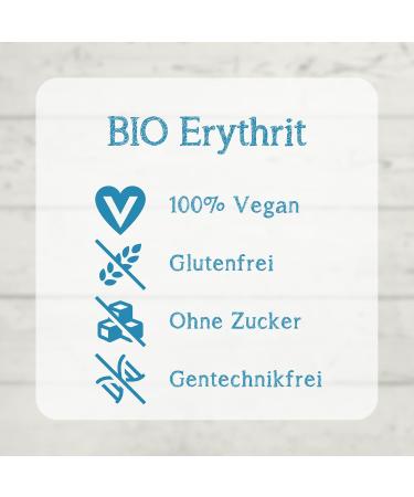 Steviola Bio Erythrit White 500g - Organic Vegan Sugar-Free Sweetener for Food & Drinks - Buy Online on SooperMarket.com