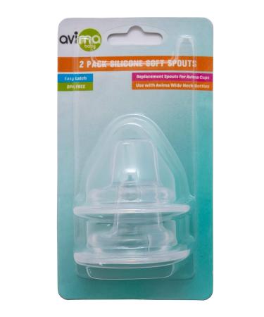 Avima Baby Silicone Spouts - Set of 2 | BPA-Free | Baby Feeding Accessories - Buy Online on SooperMarket.com