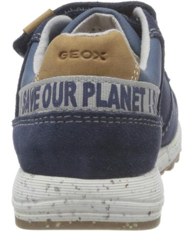 Geox Baby Boy's B Alben B Sneakers - 7 UK Child - Navy Avio - Buy Online on SooperMarket.com