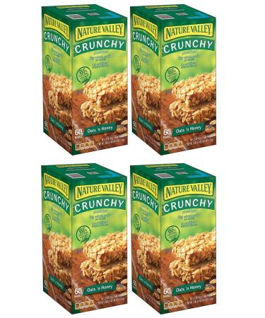 Nature Valley Oats 'N Honey Granola Bars 60 Bars (4 Boxes)