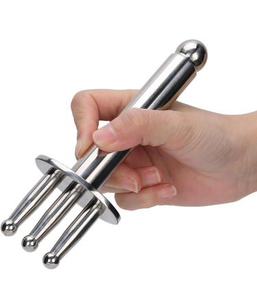 FILFEEL Magnetotherapy Pen Magnetic Fork Meridian Points Massage Lymphatic Acid Drainage Magnet Acid Discharge Pen for Relaxing Deep Tissue - Buy Online on SooperMarket.com