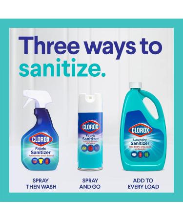 Clorox Fabric Sanitizer Aerosol Spray - Lavender Scent 14oz - Buy Online on SooperMarket.com