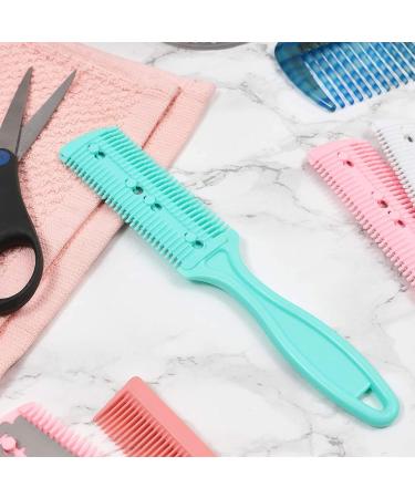 Glamlily 4 Pack Hair Thinning Razor Comb Set for Women - Assorted Colors, 7.1x1.2 inches - Buy Online on SooperMarket.com