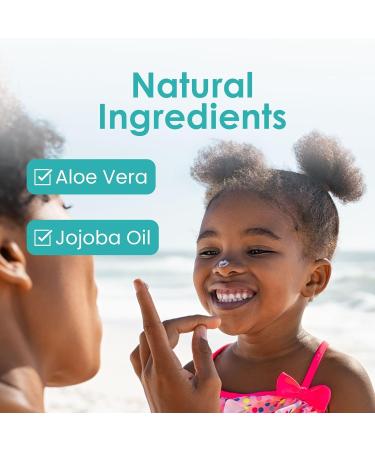 TruKid Easy On Mineral Sunscreen SPF 50 - Gentle Kids & Baby Sunblock for Sensitive Skin Unscented Protection Face & Body 3.4oz - Buy Online on SooperMarket.com