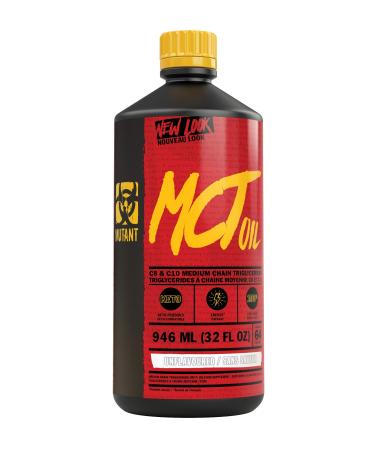 Mutant MCT Oil Perfect for Keto or Low-Carb Diets with No Trans-Fat Specially Extracted from Coconut Oil to Provide 6x More MCTs than Plain Coconut Oil 946 ml