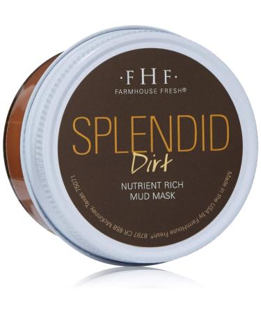 FarmHouse Fresh Splendid Dirt Nutrient-Rich Mud Mask , 3.2 Fl Oz