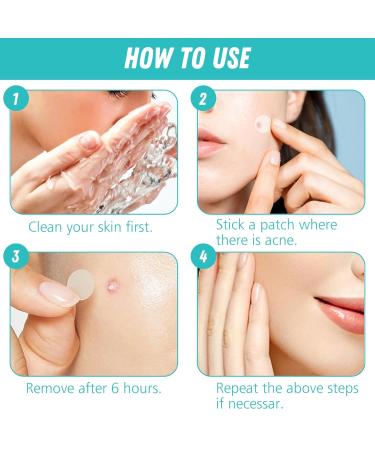264 Hydrocolloid Pimple Patches with Tea Tree Oil - Invisible Waterproof Acne Treatment for Day & Night Use (168 Pieces) - Buy Online on SooperMarket.com