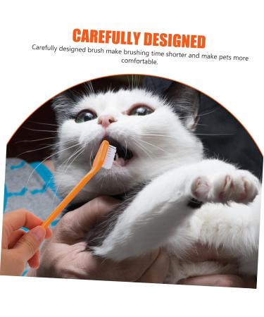 CORHAD 10pcs Supplies Nylon Oral Dog Pet Puppy for Clean Tooth Dual-head Portable Pets Handheld Small - Buy Online on SooperMarket.com