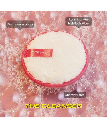 Face Halo Glow Skin Set - 3 Step Reusable Pads for Effective Cleansing, Exfoliation, and Glowing Skin - Buy Online on SooperMarket.com