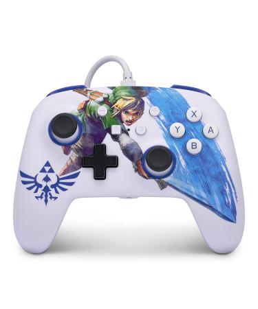 PowerA Enhanced Wired Controller for Nintendo Switch - Master Sword Attack