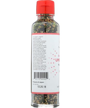Muso Organic Sprinkling Furikake Umeboshi Black 2.4 oz - Authentic Japanese Flavors - Pack of 1 - Buy Online on SooperMarket.com