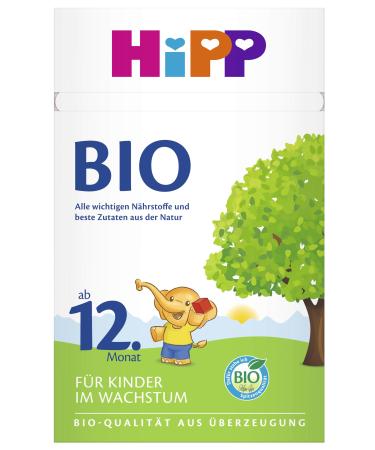HiPP Organic Milk Formula Children's Milk Pack of 4 (4 x 600g) Organic Milk Formula Children's Milk New