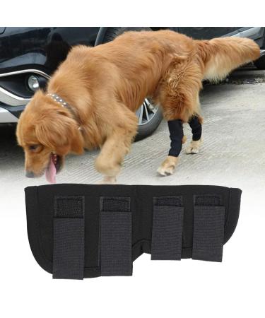 Stability Support Dog Leg Support Neoprene Pet Knee Guard Stabilize Arthritis for Dog Leg Guard(Black M) - Buy Online on SooperMarket.com