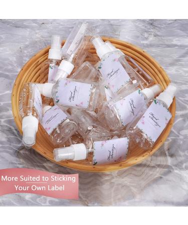 24 Pcs HULISEN Travel Spray Bottles 2oz - Fine Mist, Leak-proof, Refillable - Ideal for Baby Showers - Buy Online on SooperMarket.com