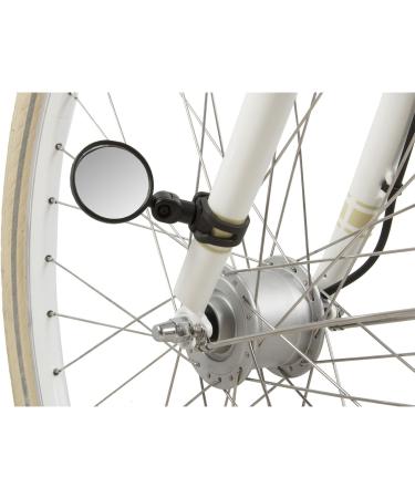 M-Wave Mini Bicycle Mirror Black Short | Enhance Safety & Visibility | International Shipping Available - Buy Online on SooperMarket.com