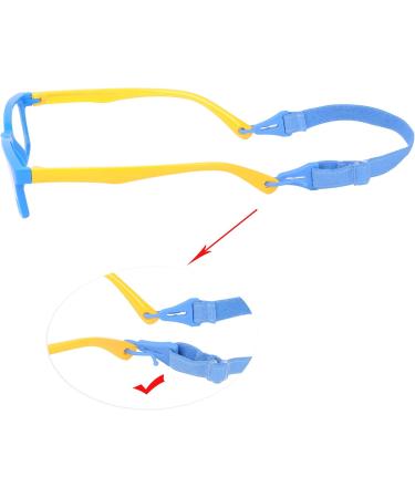 UV Block TR90 Blue Light Filtering Glasses for Kids - Adjustable Band & Case Included - Buy Online on SooperMarket.com