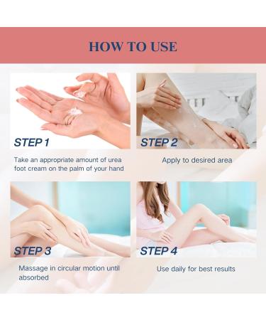 40% Urea Foot Cream For Cracked Heels Urea Foot Cream For Cracked Heels And Dry Skin Urea Lotion Contain Urea 40% Callus Remover Nourishes Soften For Hand & Feet & Body -100 ml - Buy Online on SooperMarket.com