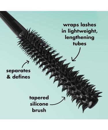 e.l.f. Lash XTNDR Mascara - Tubing Technology for Lash Extensions Clump & Flake Free Vegan & Cruelty-Free Pitch Black - Shop Internationally - Buy Online on SooperMarket.com