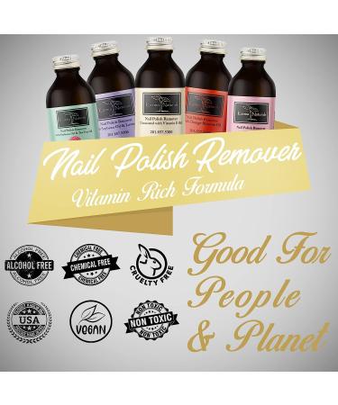 Karma Organic Unscented Nail Polish Remover with Vitamin E Oil - Non Toxic, Vegan, Cruelty Free, Acetone Free - 4 fl. Oz - Buy Online on SooperMarket.com