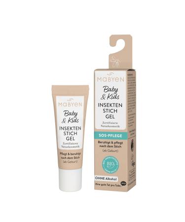 Mabyen Baby & Kids Insect Stitch Gel Set (2x10ml) | Natural Vegan Relief for Stings | Calms & Cools | Alcohol-Free & Safe from Birth - Buy Online on SooperMarket.com