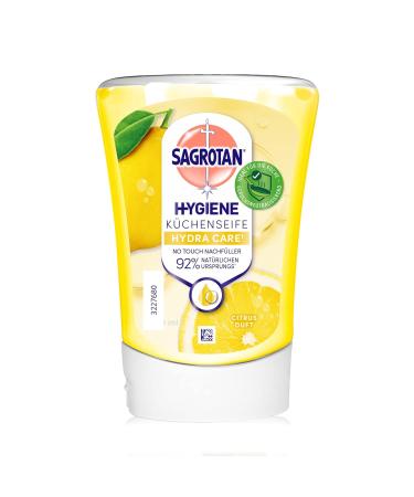 Sagrotan No-Touch Refill Kitchen Soap Citrus - 5 x 250 ml Automatic Dispenser Hand Soap | Buy Internationally - Buy Online on SooperMarket.com